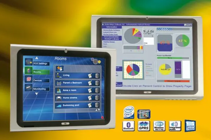 Bild: Der Vielseitige - High-Tec Core™2 Duo Panel-PC