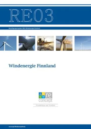 Bild: Vertriebsstart für den Fonds "RE03 Windenergie Finnland"
