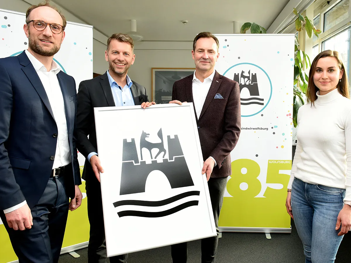 v.l. Jens Hofschröer, Dennis Weilmann, Thomas Schäfer und Melanie Bergmann (© Lars Landmann)