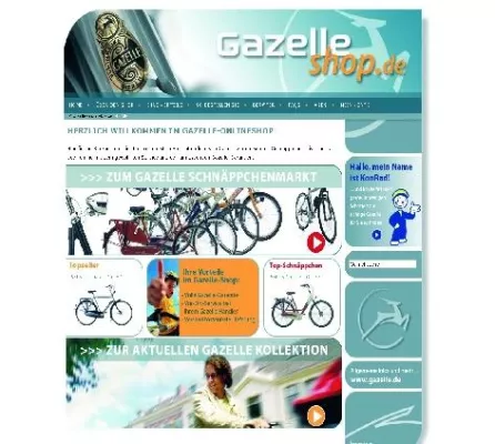 Bild: Fahrradhersteller Gazelle präsentiert neue Verkaufsplattform im Internet