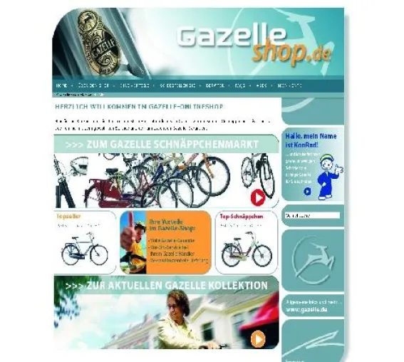 Fahrradhersteller Gazelle präsentiert neue Verkaufsplattform im Internet Bild: Fahrradhersteller Gazelle präsentiert neue Verkaufsplattform im Internet