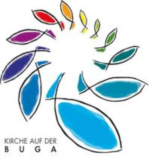 Bild: Signet-Entwicklung „Kirchen auf der BUGA 2009“ – Präsentation des Sieger-Entwurfs