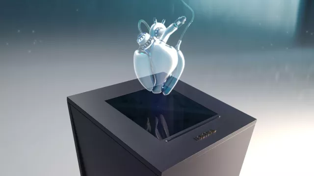 Bild: Es wurde ein Weg entdeckt, in der Luft  kontroliertes Hologramm zu erstellen