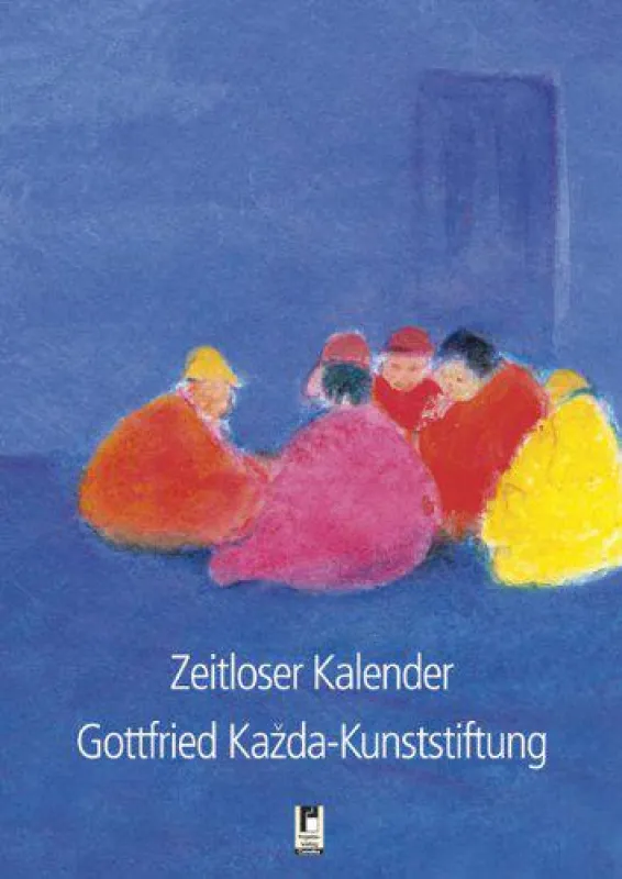 Zeitloser Kalender mit Aquarellen