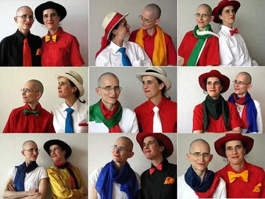 Bild: Die Menschenrechte zur EM tragen