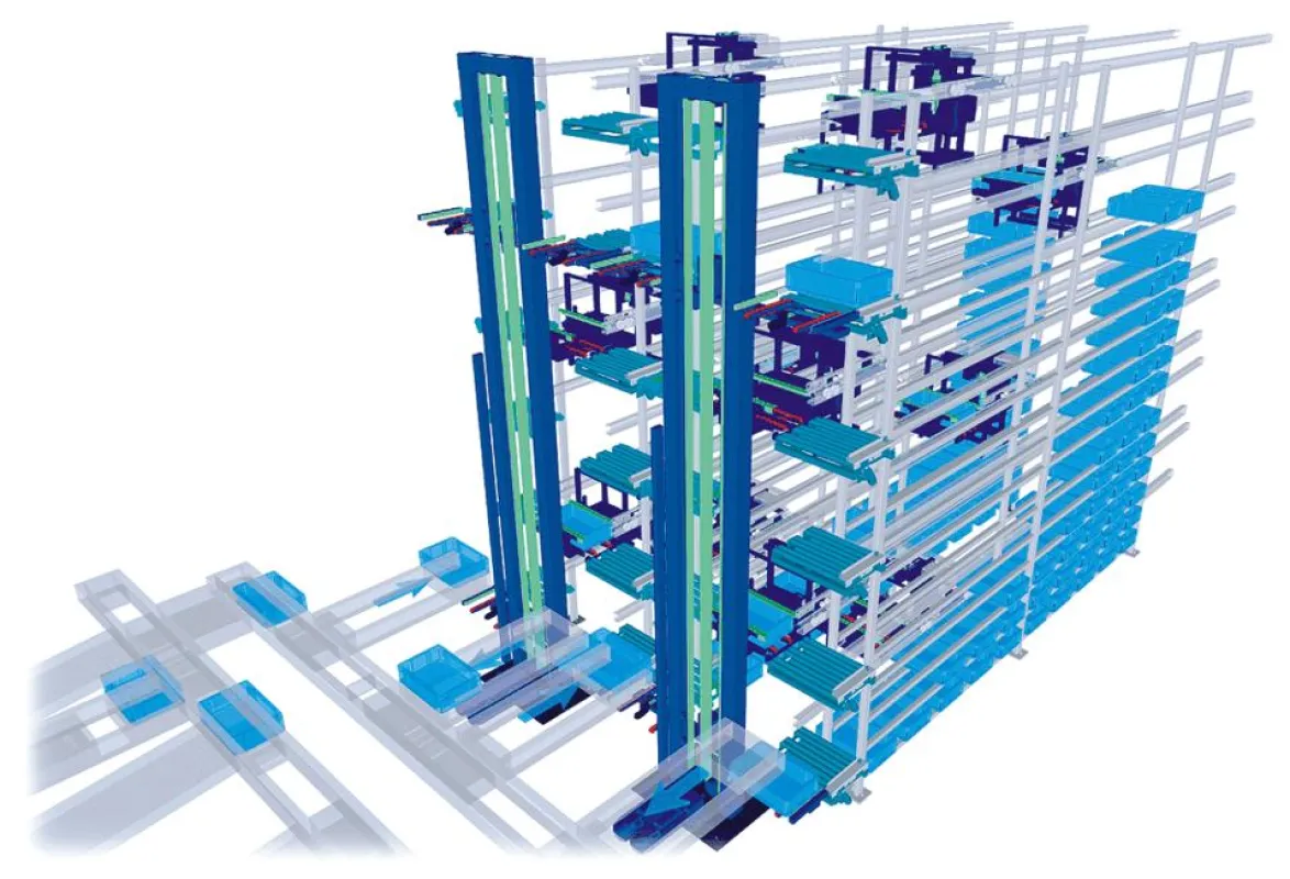 Visualisierung des Quickstore HDS