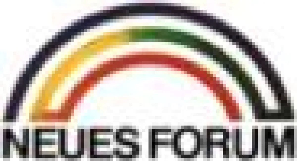 Das Logo des NEUEN FORUM.