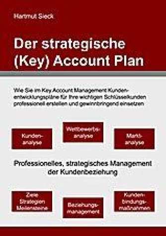 Der strategische (Key) Account Plan von Hartmut Sieck Bild: Der strategische (Key) Account Plan von Hartmut Sieck