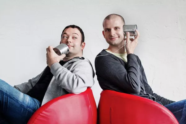 Kreationsteam Jan-Hendrik Munzert und Tjark Teske bei Intermotion wieder verbunden Bild: Kreationsteam Jan-Hendrik Munzert und Tjark Teske bei Intermotion wieder verbunden