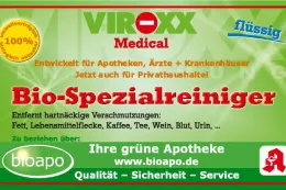 Bild: Weltneuheit VIROXX Bio-Spezialreiniger exklusiv bei bioapo