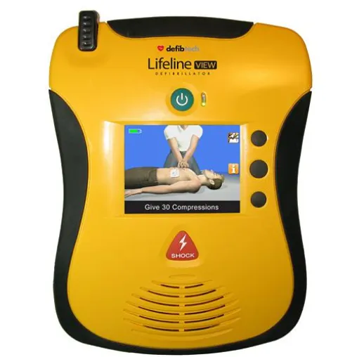 Bild: Der AED – ein Defibrillator auch für Laienhelfer