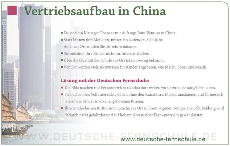 Bild: Deutsche Fernschule e.V. startet Online-Empfehlungskampagne