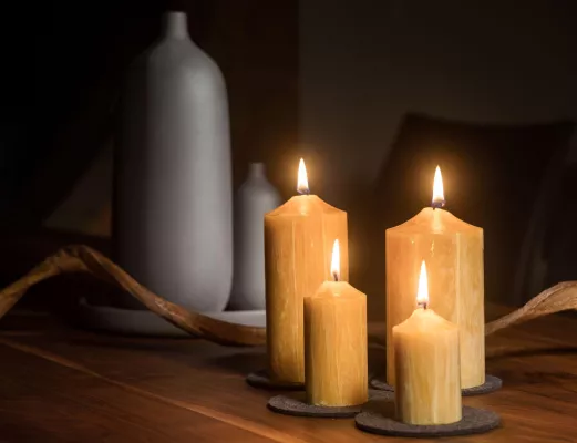 Bild: Herbstzeit – Zeit für besondere Kerzen!