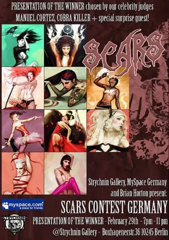 Bild: Brian Horton's Scars Contest - Präsentation der Gewinnerin