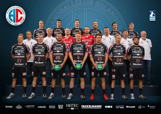 Bild: HC Erlangen ist Mannschaft des Jahres 2016 in Erlangen