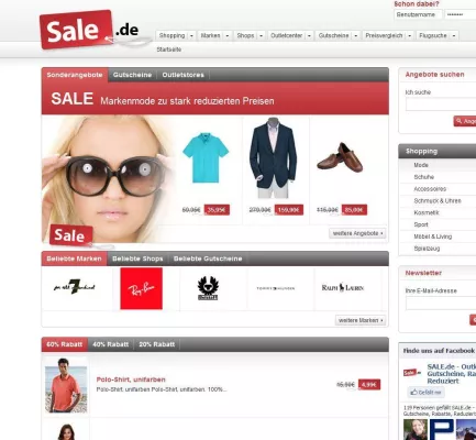 Bild: Über 100000 reduzierte Markenprodukte bei SALE Onlinemarketing GmbH