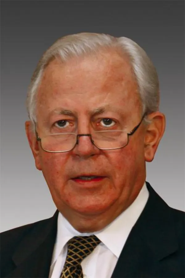 Dr. Jaques Santer spricht beim Wirtschaftstag 2008 in Hannnover