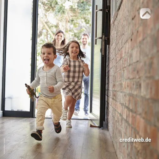 Bild: Baukindergeld: creditweb unterstützt bei der Antragstellung der attraktiven Eigenheimzulage