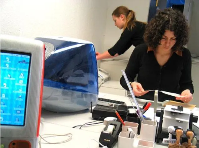 Bild: Aufbau eines Datenarchivs für den Presseverteiler