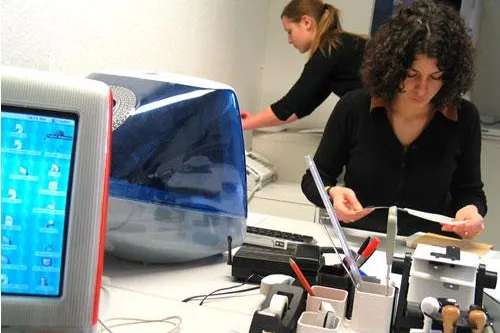 Bild: Aufbau eines Datenarchivs für den Presseverteiler