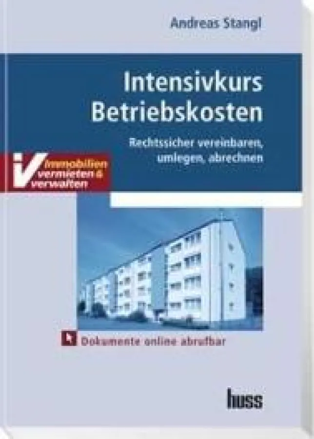 Neuerscheinung bei Huss-Medien: Intensivkurs Betriebskosten