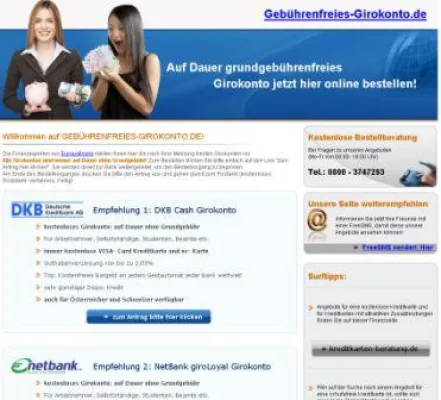 Schluss mit Kontoführungsgebühren – Vergleichen lohnt sich Bild: Schluss mit Kontoführungsgebühren – Vergleichen lohnt sich