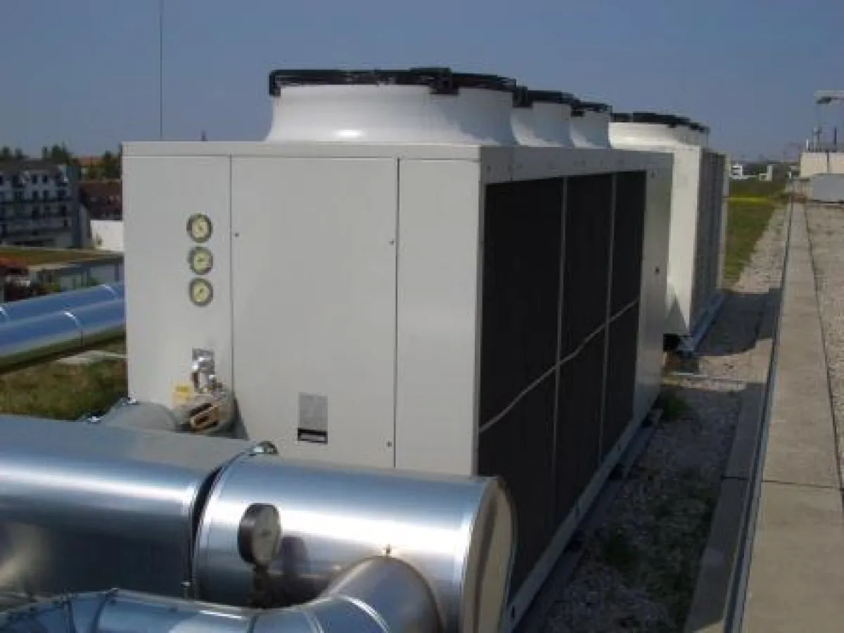 Giga-Hosting Klimaanlage