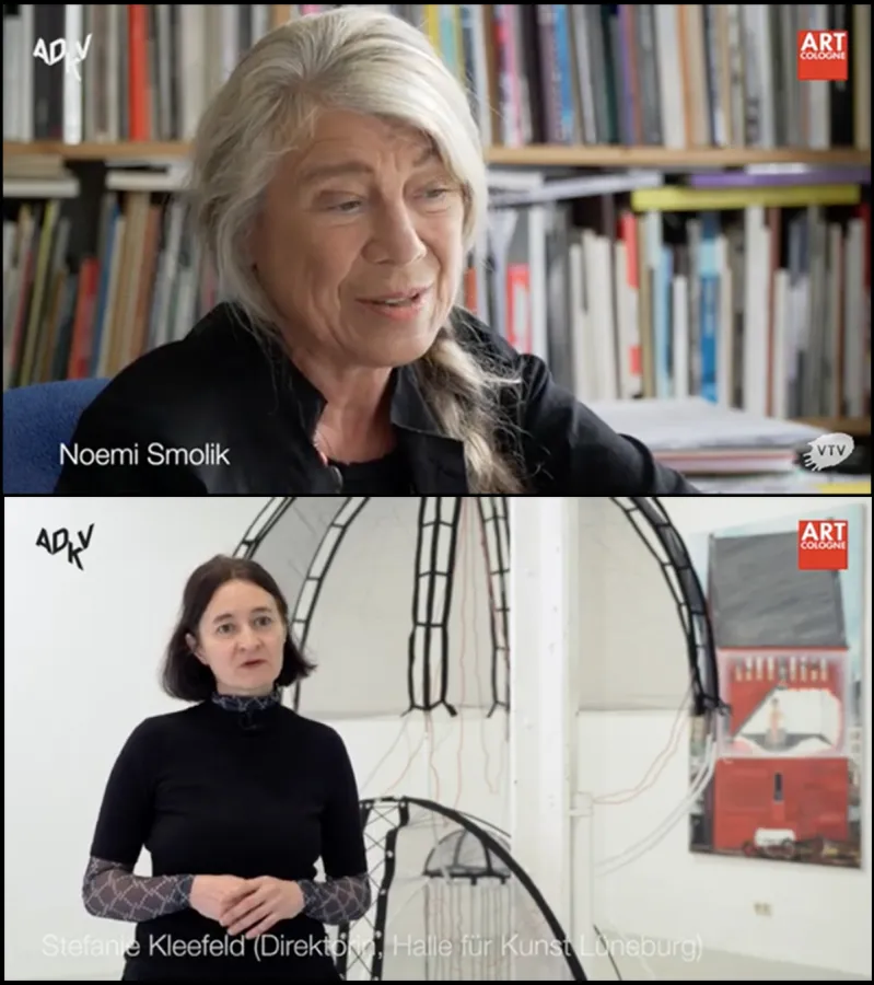 Die Preisträgerinnen Noemi Smolik und Stefanie Kleefeld (Halle für Kunst Lüneburg) im Interview