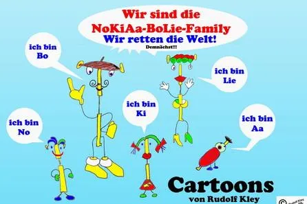Bild: Die „NoKiAa-BoLie“ Familie will die Welt retten