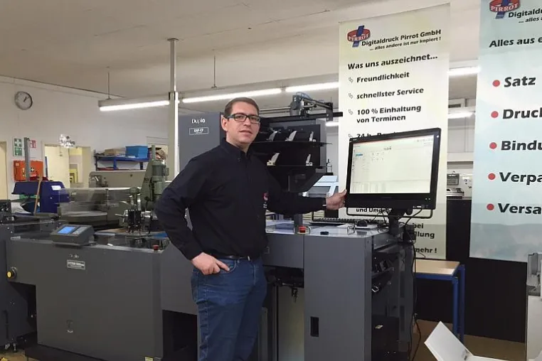 Bild: DUPLO Highspeed Broschürenstraße bereichert die Produktion bei Digitaldruck Pirrot