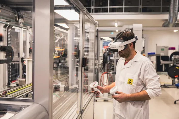 Bild: Bühler Motor setzt auf Virtual Reality/360° für Training, Wartung und Ausbildung