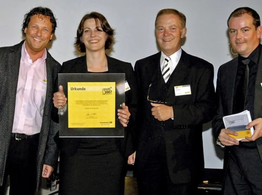 Marcellini Media GmbH ist Regionalsieger im Mailing-Wettbewerb 2007 der Deutschen Post