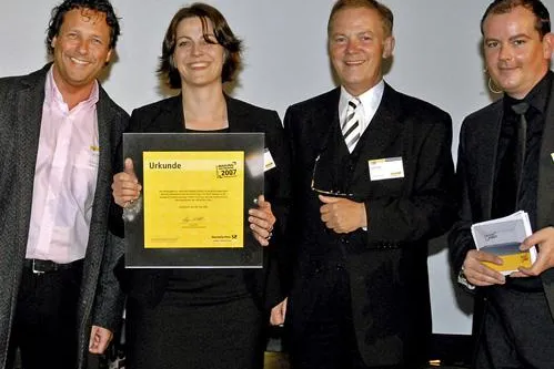 Bild: marcellini ist Regionalsieger beim Deutsche Post Mailing-Wettbewerb 2007