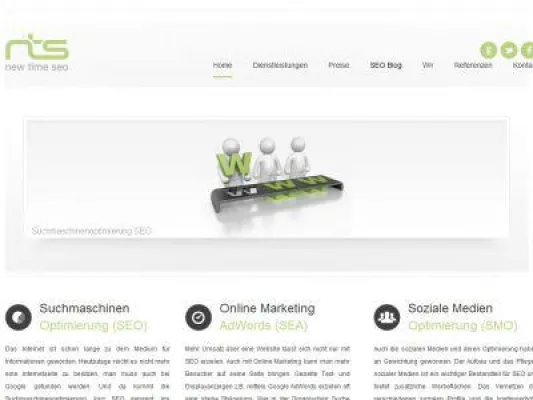 Bild: new-time-seo = Agentur für Suchmaschinenoptimierung und Online-Marketing in der Schweiz