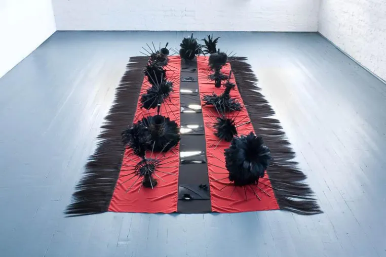 Bild: Ausstellung Nina Lola Bachhuber "Bankett"