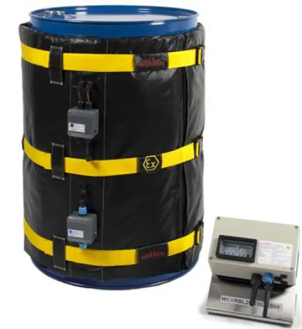 Bild: Anschlussfertig: systemzertifizierte Ex-Heizmanschette von Winkler