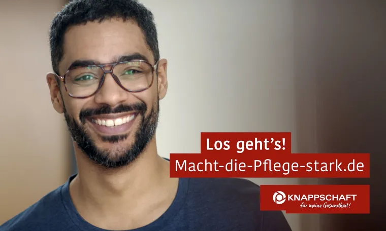 KNAPPSCHAFT Social Media Kampagne "Macht-die-Pflege-stark.de" Bild: KNAPPSCHAFT Social Media Kampagne "Macht-die-Pflege-stark.de"