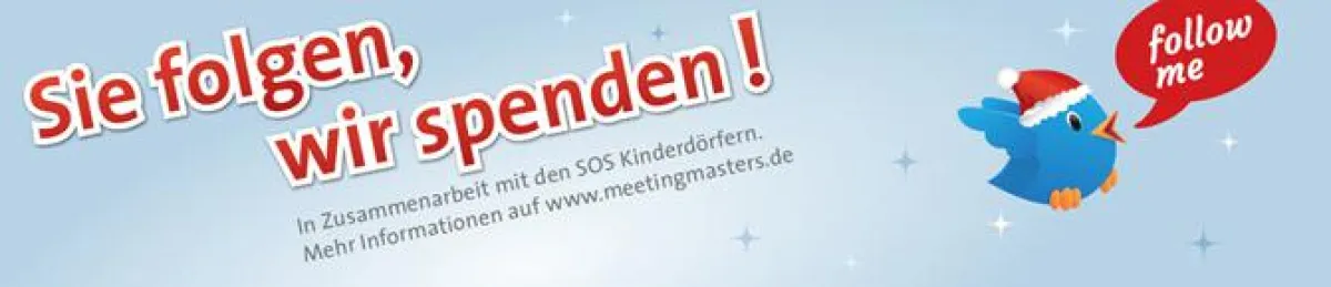 Weihnachts-Spendenaktion von meetingmasters.de