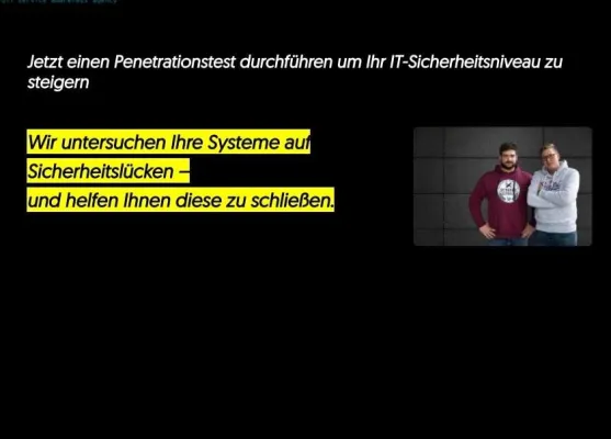 Bild: Der AWARE7 Penetrationstest für mehr Sicherheit im Internet