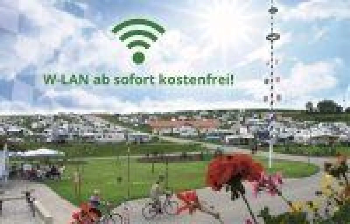 Bei VITAL Camping Bayerbach gibt es ab sofort kostenfreies WLAN im Rezeptionsgebäude.