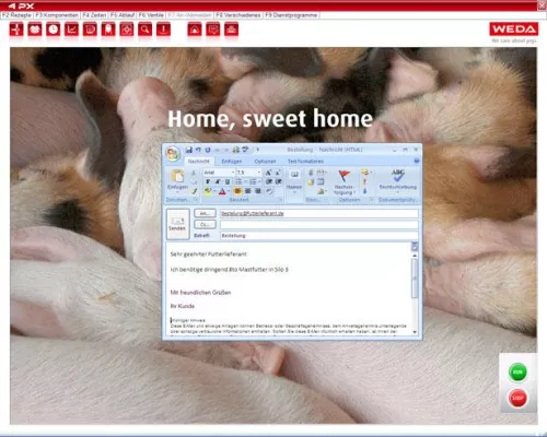 Komfortables Steuern für Schweinehalter Bild: Komfortables Steuern für Schweinehalter