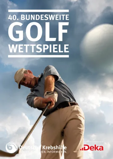 Zum 40. Mal: Golfen und Helfen – Gemeinsam gegen Krebs Bild: Zum 40. Mal: Golfen und Helfen – Gemeinsam gegen Krebs