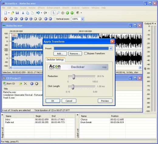 Bild: Acoustica: Musik auf der Werkbank