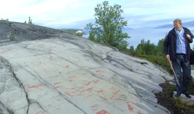 Bild: Skandinavien-Fan Hartmut Reinke: Zwischen Hörsaal und Fjord