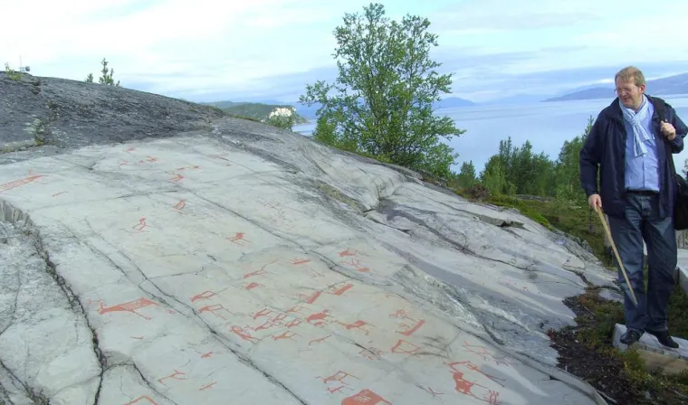 Bild: Skandinavien-Fan Hartmut Reinke: Zwischen Hörsaal und Fjord