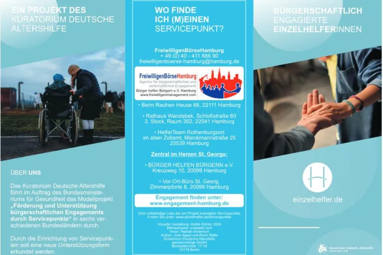 Hilfe für Helfer - Ansprechpartner in Hamburg Bild: Hilfe für Helfer - Ansprechpartner in Hamburg