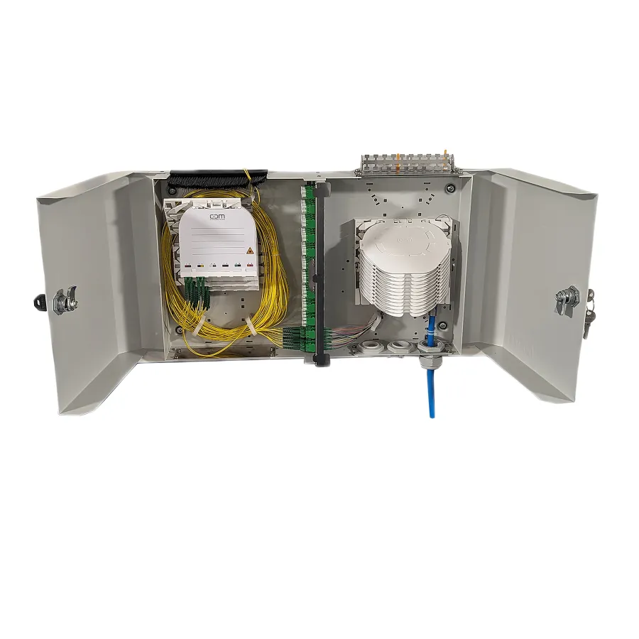 Das DUO Open Access Kollokationsgehäuse ermöglicht eine klare Nutzertrennung zwischen NE 3 & NE 4 (© 2023 Connect Com)