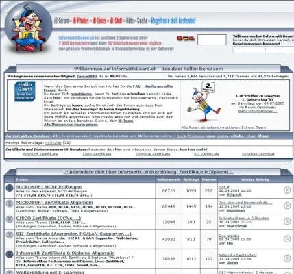 Bild: informatikBoard.ch: Das Weiterbildungs- und Computerforum aus der Schweiz