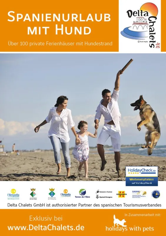 Familienurlaub mit Hund in Spanien