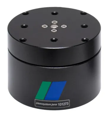 Bild: piezosystem jena stellt den neuen Rotationstisch RA–55–40 für kontinuierlichen oder schrittweisen Betrieb vor